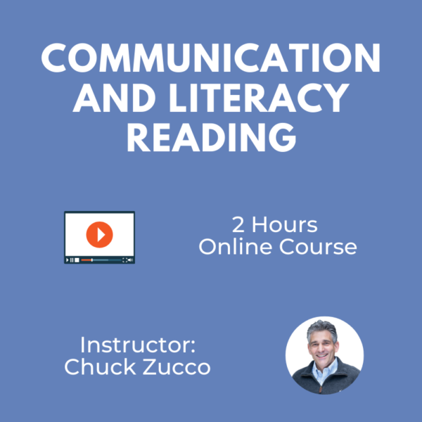 Communication and Literacy Reading MTEL Preparation (Recorded Lectures)